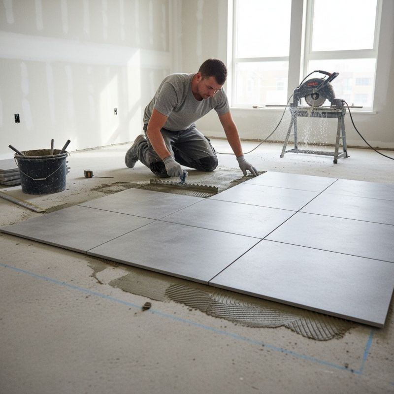 Grout Installation detail